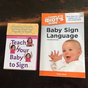 Sign language baby book